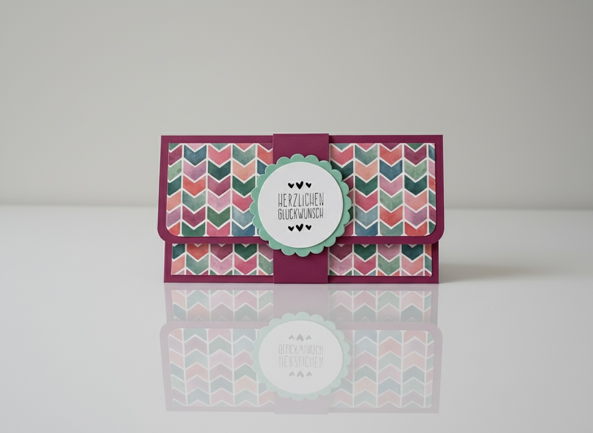 Gutscheinverpackung "Swell & Style" – Panorama-Format mit Wellen-Schieber