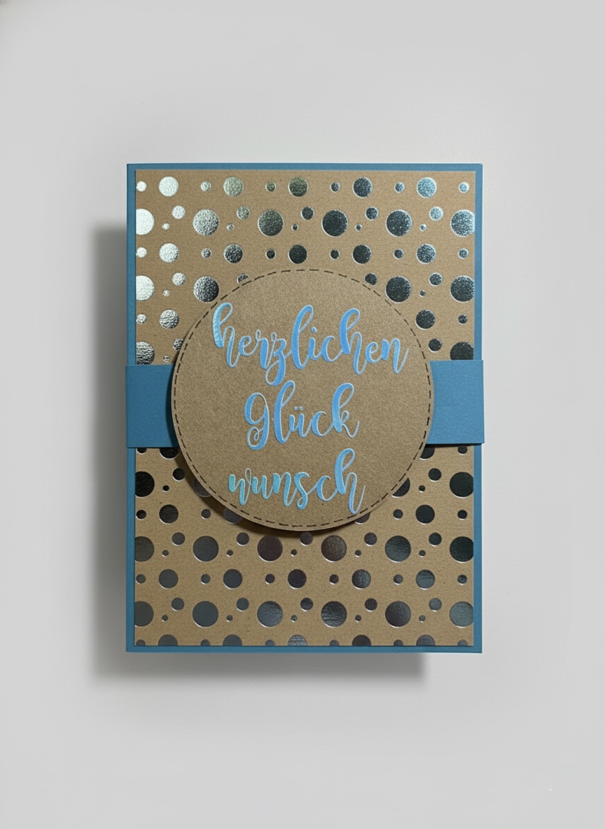 Gutscheinverpackung "Geschenkmoment" – Edle Hülle mit Banderole